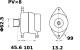 Generator - MG273 MAHLE - RE540805, RE551447