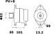Generator - MG267 MAHLE - 504132109, 504293775