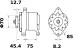 Generator - MG221 MAHLE - 90455973