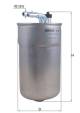 Kraftstofffilter - KL792 MAHLE - 0450906503, 0813070, 102683