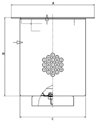 LE 9008, Filter, Drucklufttechnik, Filter, MANN-FILTER, 14101321, 98262/8044, AS2405, OAS99023, P783514, WGOS8045, 98262/8045, AS2504, WGSO5085