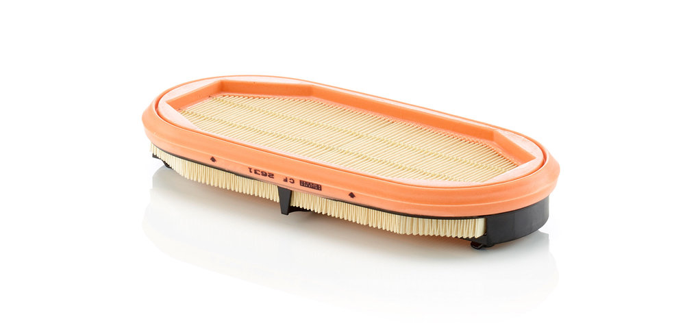 Sekundärluftfilter - CF 2631 MANN-FILTER - 0021718910, 11836167, E1766LS