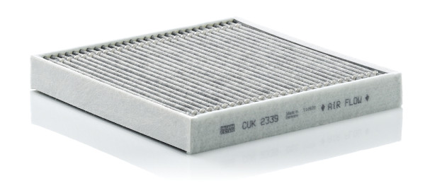 CUK 2339, Filter, interior air, Cabin filter, MANN-FILTER, 64116915764, 64316915763, 64316915764, 64319195193, 64319195194, 0986AF4232, 1614, 17378, 20-30-1007, 20927931, 21652849, 24518, 27931, 3123190006, 34.318.00, 499, 50013962, 67631, 698861, 8300378K, 831195N, AC179, ADB112503, AH416, CCF0438C, CF10916, DCF404P, E2933LB, E707, EKF289