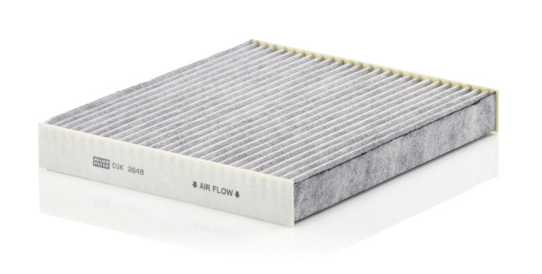 CUK 2648, Filter, interior air, Filter, MANN-FILTER, 17508, 1987435078, 53.331.00, 576, 80001177, 97133-2G000, ADG02563, AH368, E662, ELR7321, FC473, GFE3270, HC-8223, J1340520, LA914, MS-6431, PC8343, SA1210, CC1331, CF10896, FK473, HC-8223X, PC8337