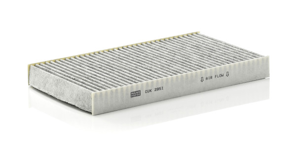CUK 2951, Filter, Innenraumluft, Innenraumfilter, MANN-FILTER, 60815647, 60653641, 17079K, 1987431303, 21651952, 24-30-1101, 34998, 350, 352207-001, 4209-ACC, 502, 54.107.00, 65007, 698687, 830090N, ACE049, AHC107, AK-7061, ALC-6415/1, BCF321, C27727, CCF0073C, CFA8894, CK5819C, CU2951, DCF044K, E1934LC, EC305, EKF120A, EKR7019