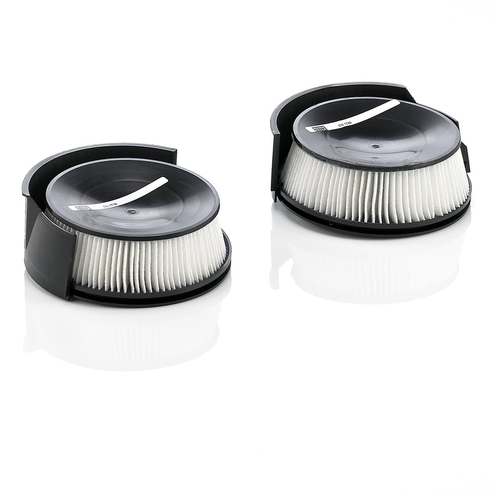 Filter, interior air - CU 1720-2 MANN-FILTER - 64111393241, 64119404386, 17230F-X2
