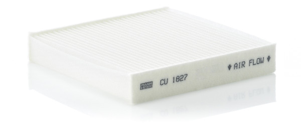 CU 1827, Filter, interior air, Cabin filter, MANN-FILTER, 08975-B4000-100, 08R79-SAA-001E, 6001073269, 72880-AJ010, 87139-YZZ73, 95850-M68P00, 71743821, 88568-37010, 95860-58J01, 71773189, 88568-37020, 95860-58J01-000, 95860-62J00, SU003-02112-00, 95860-62J00-000, 95860-63J10, 95860-63J10-000, 0986AF5057, 1616, 17426, 21-SZ-Z08, 24425, 24524, 31-123200006, 350203062160, 4248-AC, 80000603, 85924425, AC140, AC1830