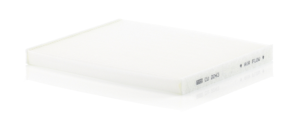 CU 2243, Filter, Innenraumluft, Innenraumfilter, MANN-FILTER, 55702456, 647960, 647961, 6808622, 6001073267, 647984, 95528289, 71754151, 71773192, 010109044, 1634, 17415, 1987432188, 27.44.53/20, 27868, 350203062010, 50013799, 526F, 53.124.00, 6123190016, 65715, 708552, 70927868, 80000541, AC2120, AC70, ADZ92507, AH244, AH-7203, ALC-5380
