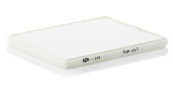 CU 2326, Filter, Innenraumluft, Filter, MANN-FILTER, 09196805, 09207486, 95860-78F00, 95860-78F00-000, 4705463, 9196805, 95860-78F10, 4708106, 93188572, 9586078F10, 95860-78F10-000, 99000-990N0-F30, 99000-990N0-F40, 1427, 17107, 1987431066, 21652350, 21932, 21-SZ-Z03, 350203061740, 40-30-1001, 40921932, 413, 50013965, 53.075.00, 6123190010, 65711, 698773, 8300107, 831208N