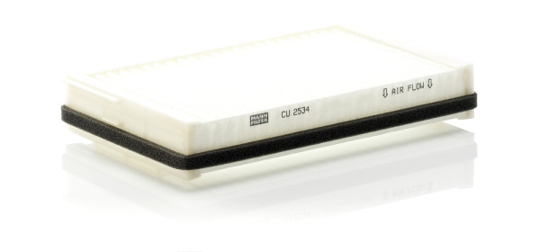 CU 2534, Filter, Innenraumluft, Innenraumfilter, MANN-FILTER, 1362124, 1791192, 030787071, 046F, 100.102-00A, 14-123190002, 1529651, 1549, 17250F, 1987431169, 21652997, 22009, 4221-AC, 53.139.00, 5.62013, 66-30-1002, 716007, 8300250F, 830115N, 93248E, AC2545, AC61, AF26145, ALC-5386, CF10151, CUK2534, E522, E969LI, ELR7513, HB175