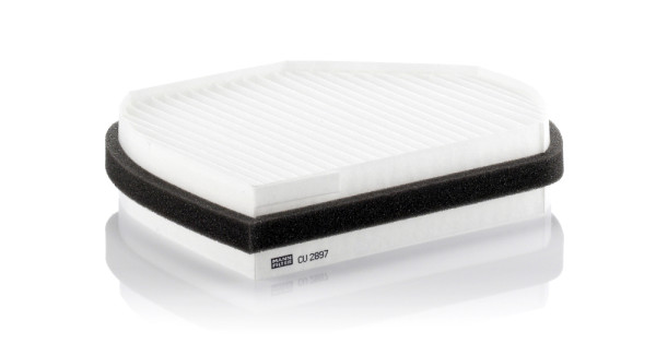 CU 2897, Filter, interior air, Cabin filter, MANN-FILTER, 05101438AA, 2028300018, K05101439AA, 05101439AA, 2028300318, K5101438AA, 2108300618, 5101438AA, K71775179, 2108300718, 71775179, A2028300018, A2028300318, A2108300618, A2108300718, 0123190001, 09437, 0986BF0500, 10909437, 1405, 17216F, 21651196, 21-CH-CH2, 24767, 29043, 30-30-1006, 330, 350203061010, 352125-001, 50013716
