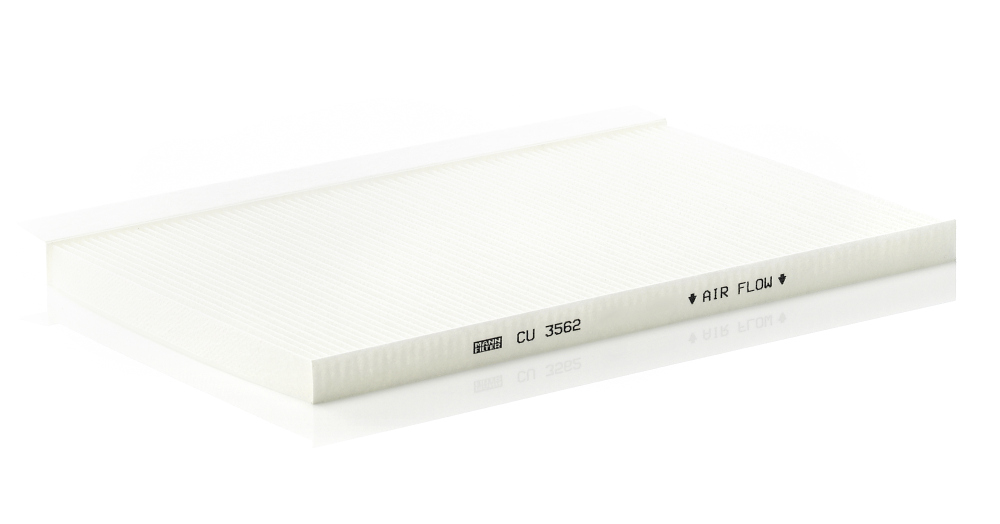 CU 3562, Filter, Innenraumluft, Innenraumfilter, MANN-FILTER, 4A1820367, 09448, 10-30-1030, 1123190005, 1420, 17084, 1987431033, 21651913, 30909448, 352146-001, 352F, 50013706, 53.002.00, 7401375, 830011N, 8671002077, AC23, AC3, AC3420, ACE025, AH-7026, ALC-5323, BCF134, C18122, CAF16, CCF0074, CF5824, DCF055P, E347, E915LI