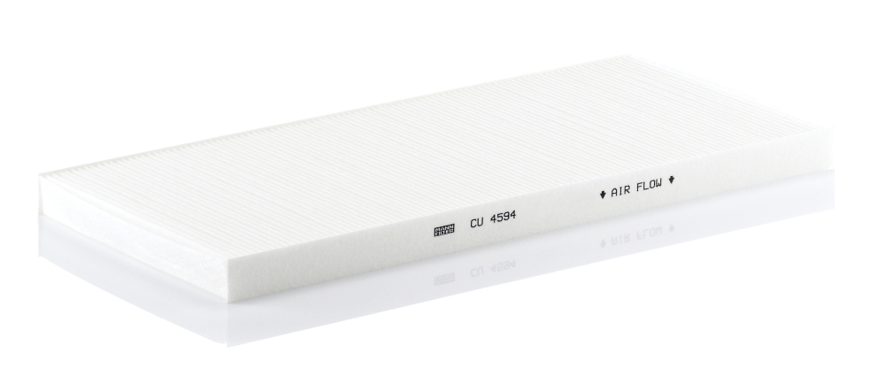 CU 4594, Filter, interior air, Cabin filter, MANN-FILTER, 2995964, 500039711, 504024890, 020.040-00A, 030787121, 043F, 1517511, 1576, 17251, 1987431166, 2123190051, 23230, 40.60.34/20, 4247-AC, 53.078.00, 716028, 7.74101, 80000333, 8300251, 830062N, 9000709A, 93501E, AC4525, AC9013, ACE146, AF26146, ALC-5366, CUK4594, DCF114P, E1908LI