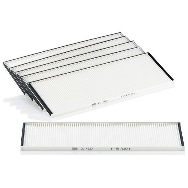 CU 4627-6, Filter, interior air, Cabin filter, MANN-FILTER, 1739966, 36.77910-6004, 42558393, 1791445, 022, 1100372A, 1.32270, 1535095, 30-30-1037, 53.081.00, 716049, 93502E, FP4627, K1132-3x, S3081C, 1100372B, V30-30-1037