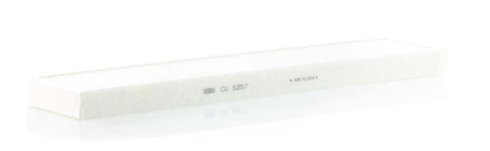 CU 5257, Filter, interior air, Cabin filter, MANN-FILTER, 1097670, F5RZ-19N619-C, 1215228, 1221520, 1491665, 1S7H16N619AC, 3401703, 6S8J-16N619-AA, 7180932, 94BW-19N-619-AB, 09410, 1328, 17019, 1987431018, 21650107, 24771, 25-30-1071, 29000, 328F, 350203061070, 352157-001, 50013737, 53.016.00, 65603, 68807, 698168, 7123190003, 8300019, 830110N, 8671002086