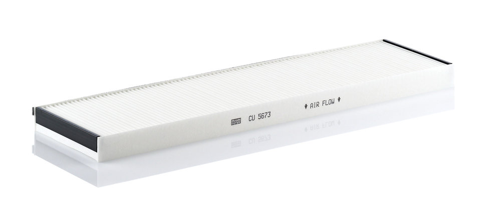 Filter, interior air - CU 5673 MANN-FILTER - 010.684-00A, 1102574A, 1535111