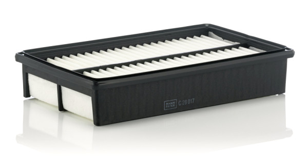 C 28 017, Air Filter, Filter, MANN-FILTER, 0986AF2573, 20-03-340, 30.626.00, 80004663, A1472, A2410, A-476, ADM52260, ALA-8336, AP113/4, CA11189, E1188L, EAF882, FA-340S, J1323058, LFBL-13Z40, LVFA1573, LX3347, MA-5648, MD-8580, N1323062, PA3634, PA7707, S3626A, V32-0135, WA9726, CEA1003, F026400444, LFBL-13Z409A