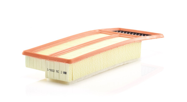 C 36 006/1, Air Filter, Filter, MANN-FILTER, 1444XK, 1745700, 18505, 2123210023, 30.477.00, 39839, 51817708, 585407, 70939839, 71760239, 834736, 95513380, A1455, A2394, ADA102248, AG1739, ALA-8242, AP078/1, BS51-9601AB, CA11188, CAF100997P, E1124L, EAF763, ELP9210, F026400346, FA-0227JM, HP2285, J1320849, K7006, LVFA1460