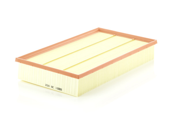 C 38 002, Air Filter, Filter, MANN-FILTER, 101337, 30.661.00, 3Q0129620, A1878, ADV182269, AP139/8, CA12294, E1306L, EAF934, ELP9467, F026400515, HP2347, LX4077, MA3450, MD-8842, PA3361, S3661A, WA9917