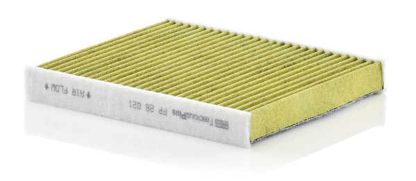 FP 26 021, Filter, interior air, Filter, MANN-FILTER, 0986628566, 2Q0819644, 34.314.00, 49455814, AC209, CU26021, E4981LB, LAO816, V10-32-0009, 2Q0819669, BL993, CUK26021, CB1549