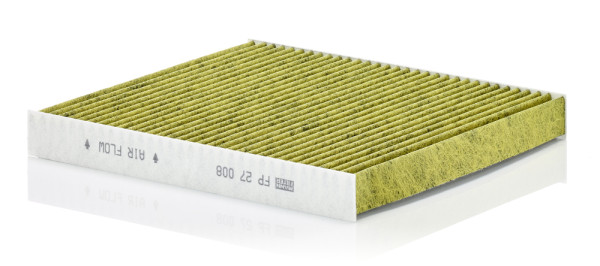 FP 27 008, Filter, interior air, Air filter, MANN-FILTER, 137293, 17514, 21-JE-JE2, 24017, 50290397, 53.325.00, 612, 68079487AA, 715717, 80001785, AC158, ADA102517, AH361, ALC-5761, CAC-66030, CCF0379C-01/C01, CF11183, CU27008, E3995LI, E654, ELR7344, FAA-JE2, FC470, GB-98000, HB378, K68079487AA, LA1340, LVCF586, MS-6430, PC8331