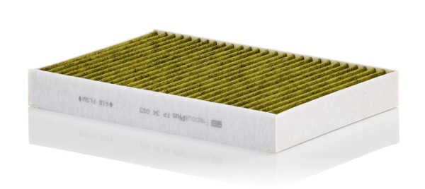 FP 34 003, Filter, interior air, Air filter, MANN-FILTER, 0986628575, 31404469, 31407748, 34.293.00, 48509, 49363444, 55948509, ADF122524, ALC-6562, CF12155, CK34003C, DN097002, E4936LC, EC757, EKF419A, ELR7348, FC491, K1384A, MS-6518C, PA10098, PC8492, V95-30-1220, 1987435559, 31404470, 48510, 49363445, 53.314.00, 55948510, ADF122525, CFA12155