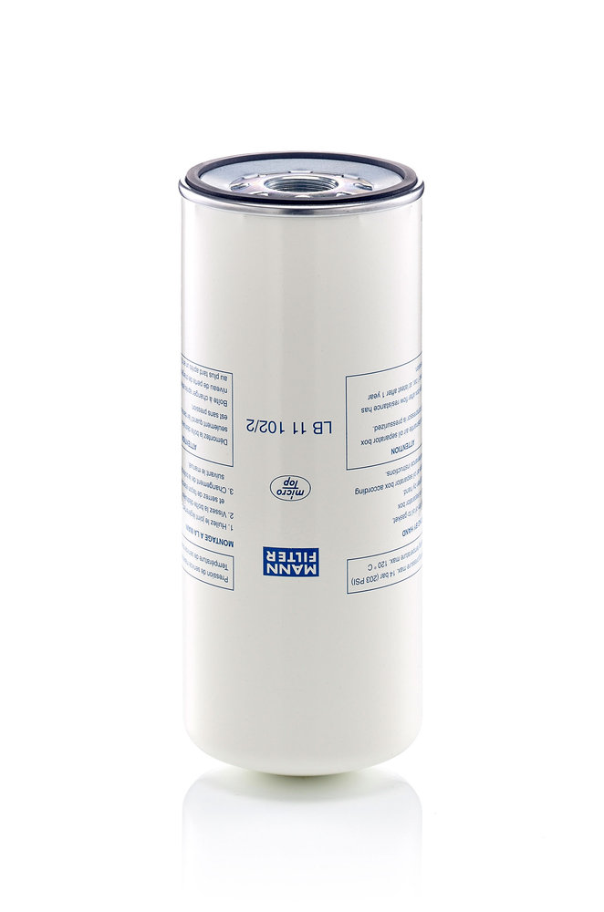 Filter, compressed air system - LB 11 102/2 MANN-FILTER - 13046974, 1820002, 39930201