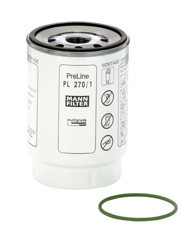 PL 270/1 X, Fuel filter, Filter, MANN-FILTER, 04298053, 1105010-535, 1535265, F026402178-000, R270PL, ZP3171FMBV