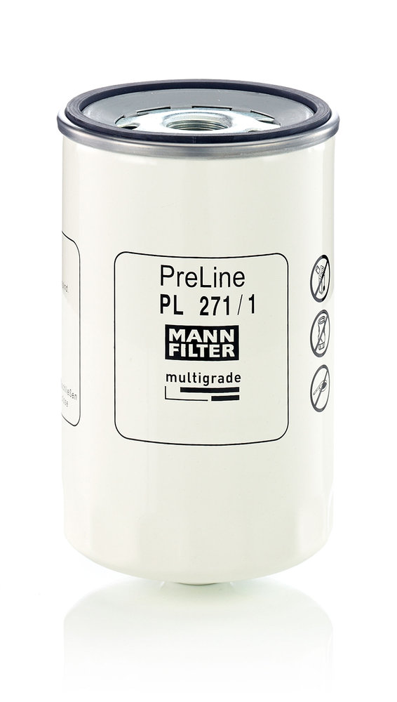 PL 271/1, Kraftstofffilter, Filter, MANN-FILTER, 0009831722, 001993117.0, 01340859, 04504438, 05718626, 075151, 1105050-2K6, 11492364, 147645, 4522178, 4812031626, 4877-FS, 5411665030, 6143202, BF46122, FS1095, WG9725551311/1, 04504440, 11633975, 50014877, YA00078639
