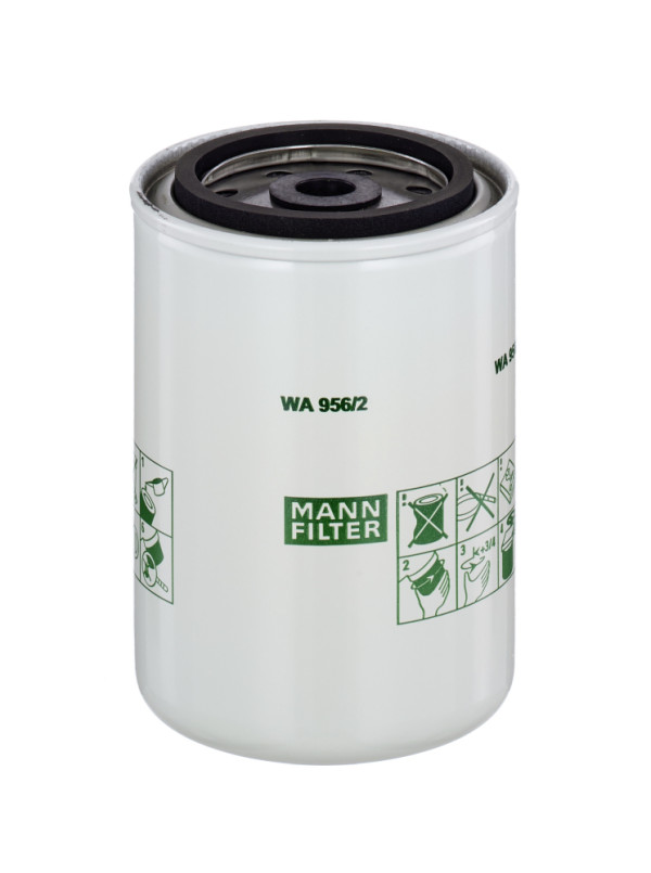 WA 956/2, Kühlmittelfilter, Filter, MANN-FILTER, 3100309, 4266063, 7367044, 3318319, 4460208, 4058965, 0986450581, 1534468, H32WF, LFW4075, SP-1100, SV7504, WF2076, ZP563AS, H39WF