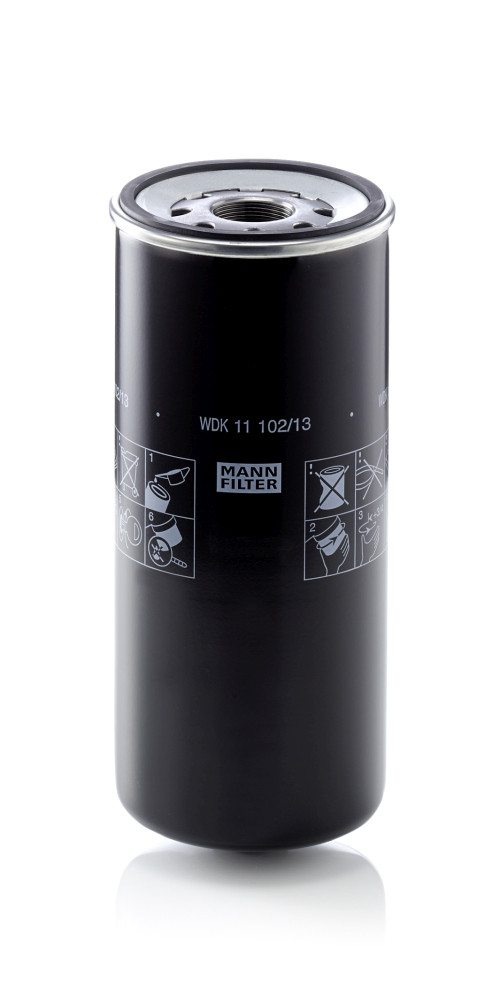 WDK 11 102/13, Fuel filter, Filter, MANN-FILTER, 15126069, 1536150, 21763342, 912028000, BF46034, F026402017, FF254, H580WK, LFF8059, P550529, 20924422