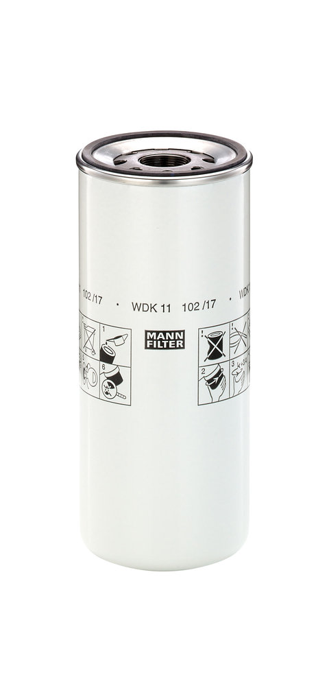 Kraftstofffilter - WDK 11 102/17 MANN-FILTER - 04266875, 08820124, 04268706