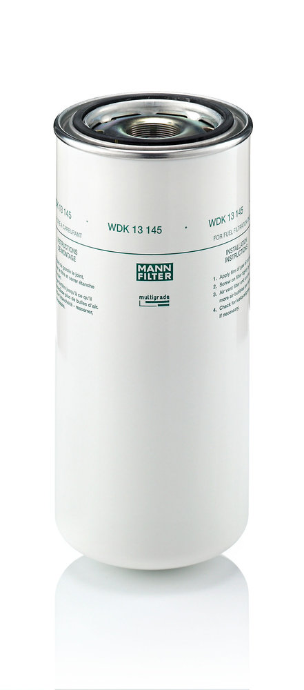 WDK 13 145, Fuel filter, Fuel filter, MANN-FILTER, 0020922101, 176225, 33824, 4844-FS, BF7996, FF5710, KC250, P765199, 50014844