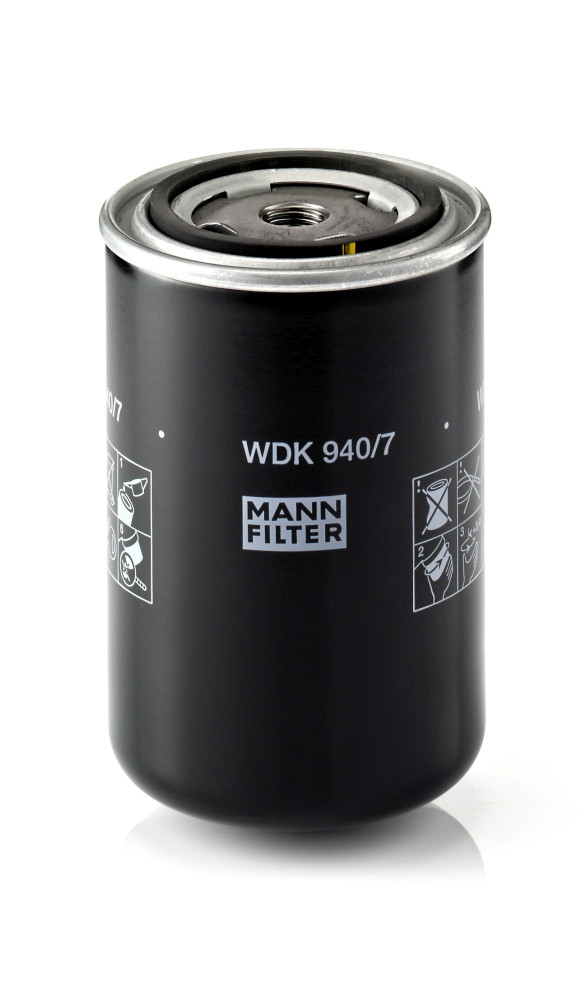 Kraftstofffilter - WDK 940/7 MANN-FILTER - 0504112123, 2995711, 3038101
