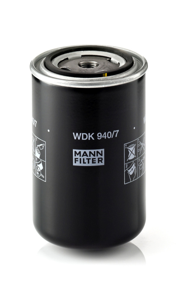 WDK 940/7, Fuel Filter, Fuel filter, MANN-FILTER, 0504112123, 2995711, 3038101, 1514870, 2343230008, 24.395.01, 40299, 4082-FS, 7.24006, 95146E, F026402087, FF5471, FHI9147/7, H201WDK, K117929N50, KC416, P763995, PP879/6, S1395NR, SF8615, ZP3320FMB, 1534392, 50014082, N2087, SF8638
