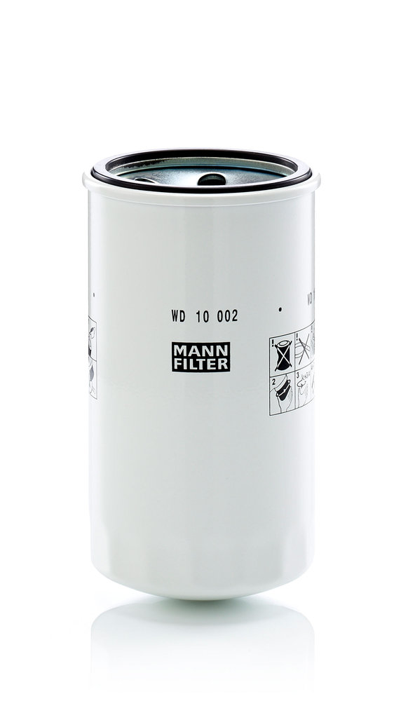 Filter, operating hydraulics - WD 10 002 MANN-FILTER - 19642509000, 198617, 3259038381