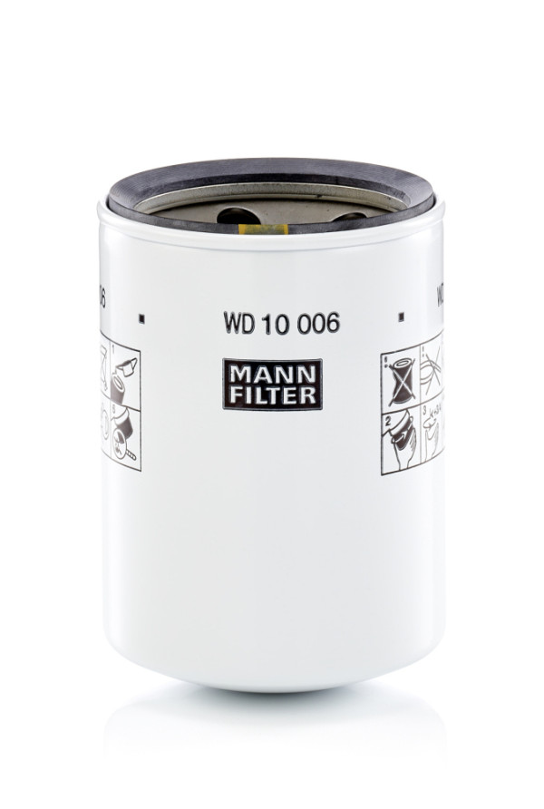 WD 10 006, Filter, operating hydraulics, Filter, MANN-FILTER, 113465C1, 19425048310, 51203, 85203, HF30014, P566921, PF2000, H-335620, HF6117, PF2004, H649277
