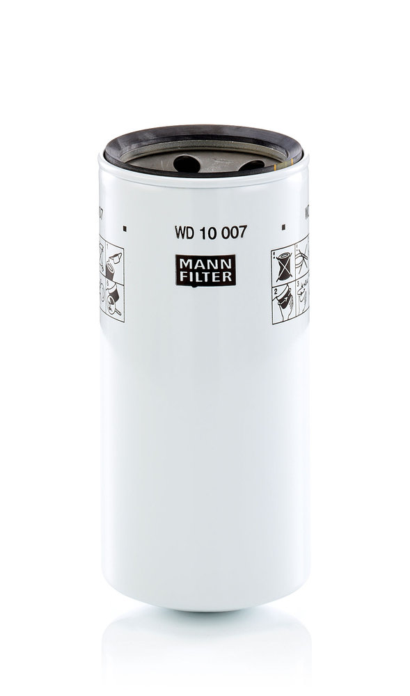 Filter, operating hydraulics - WD 10 007 MANN-FILTER - 149661, 17035067, 25012535