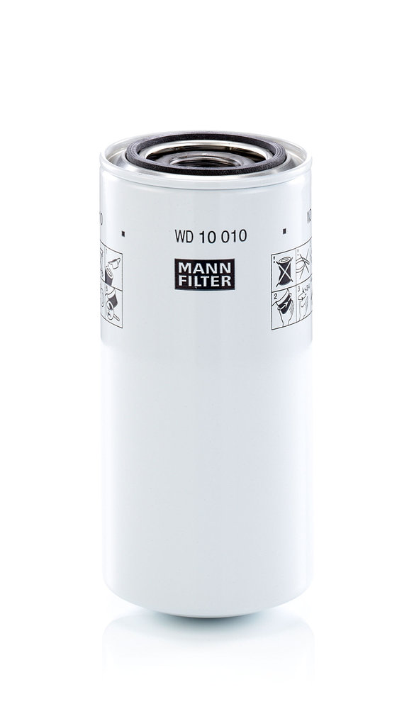 Filter, operating hydraulics - WD 10 010 MANN-FILTER - 02250154506, 12973159, 2010875