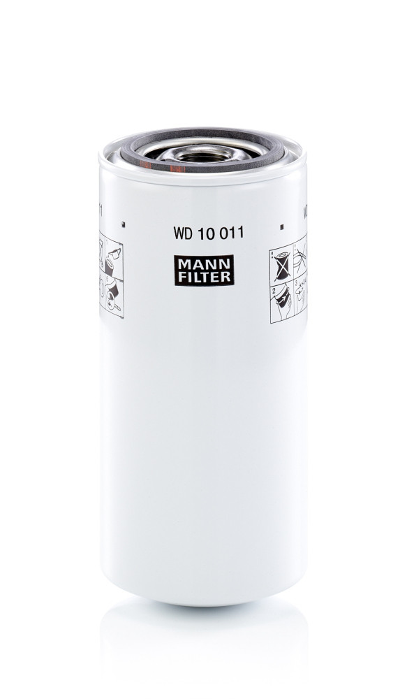 WD 10 011, Filter, Arbeitshydraulik, Filter, MANN-FILTER, 3322234M1, 3I-1667, 51628, 6559458, 85628, A111C109, A182209, AT182209, AT193114, BT8443, CSG070P10A, ESF12NCC, HF28731, P550255, P7038, PF2027, TRA5715132, 6660509, BT8497MPG, P551205, PH9282, P565059