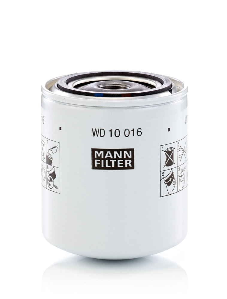 Filter, operating hydraulics - WD 10 016 MANN-FILTER - 300635012, 3621299M1, 3G-6928