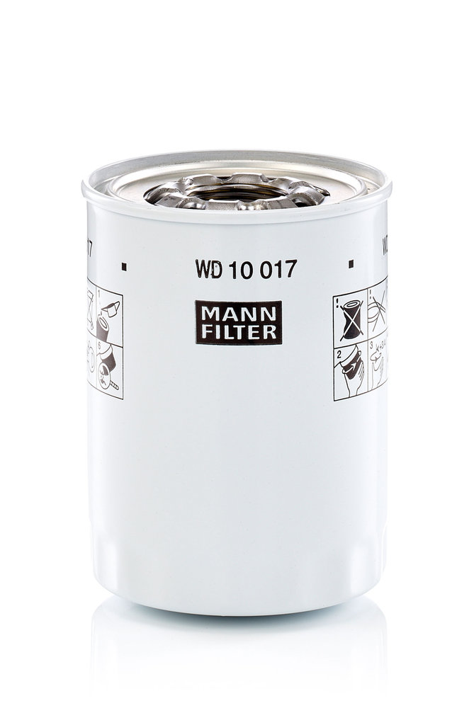 Filter, operating hydraulics - WD 10 017 X MANN-FILTER - 097-2415, 2017789, 51422