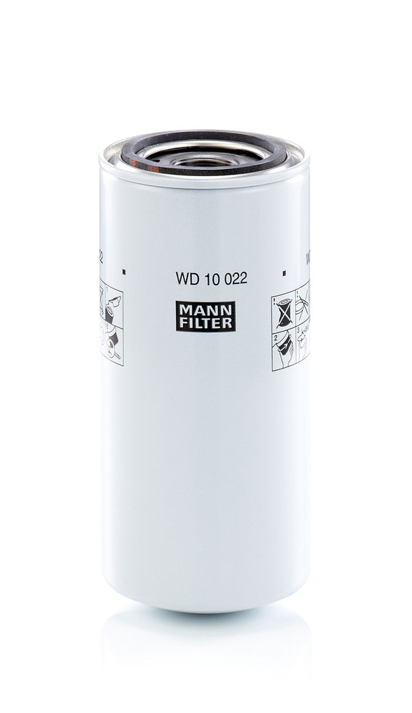 Filter, operating hydraulics - WD 10 022 MANN-FILTER - 1535318, 47465237, 57300