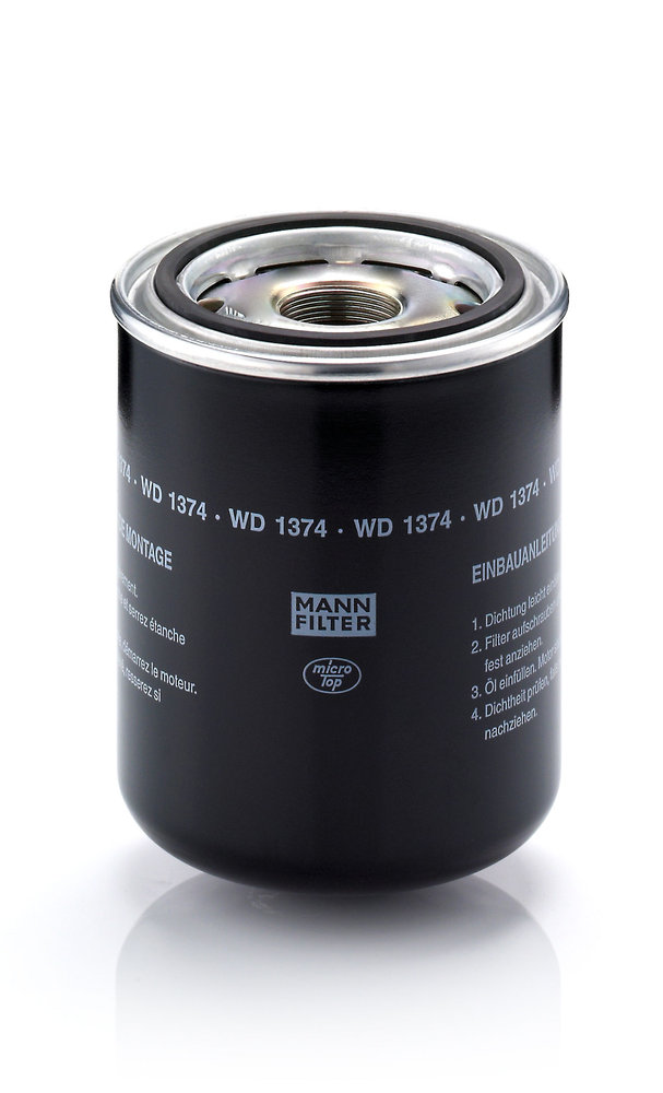 Ölfilter - WD 1374 MANN-FILTER - 10656774, 5010113235, 51.05504-0092