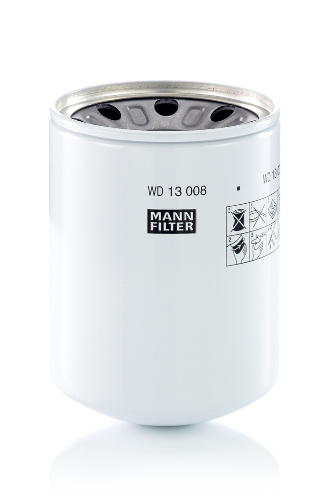 Filter, operating hydraulics - WD 13 008 X MANN-FILTER - 51865, BT424, D8NNM903FA