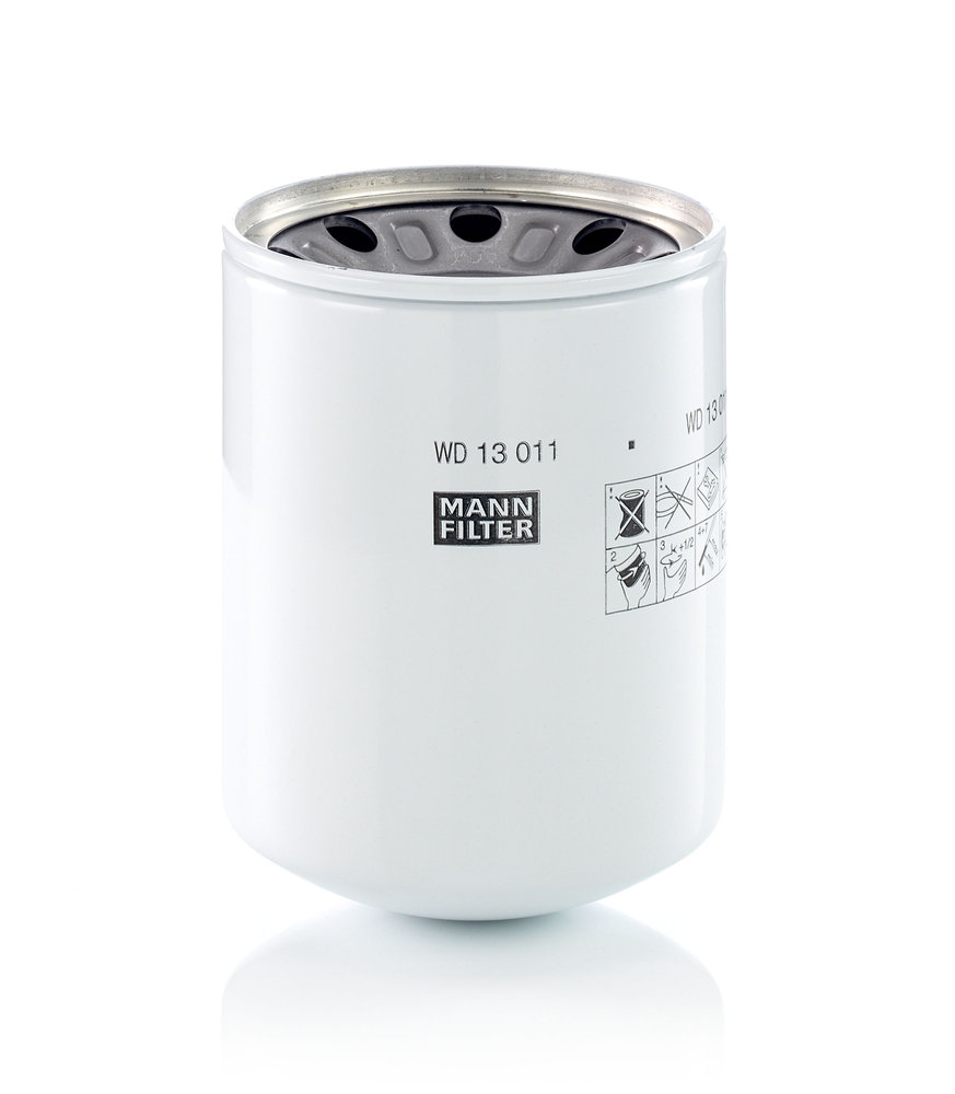 Filter, operating hydraulics - WD 13 011 X MANN-FILTER - 12597989, 159383B, 2237809