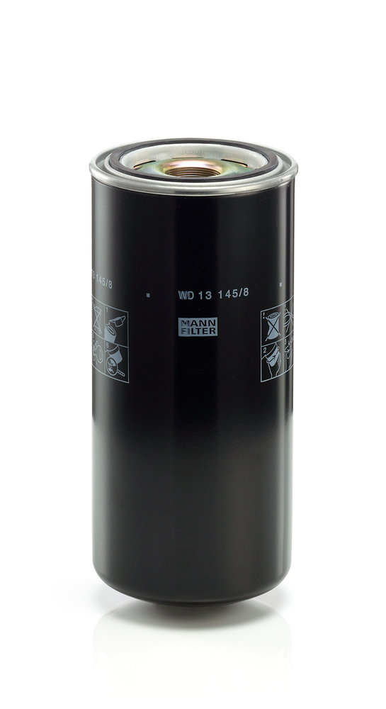 Ölfilter - WD 13 145/8 MANN-FILTER - 558000308, 57177551, 558000308P