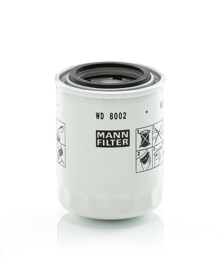 Ölfilter - WD 8002 MANN-FILTER - H698W, HC-88210, HHK70-14070