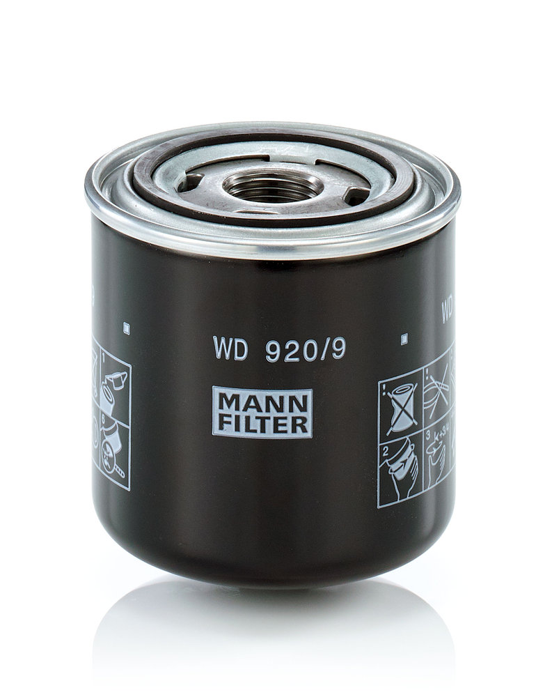 Ölfilter - WD 920/9 MANN-FILTER - 581/18076, BT9553, HG450W