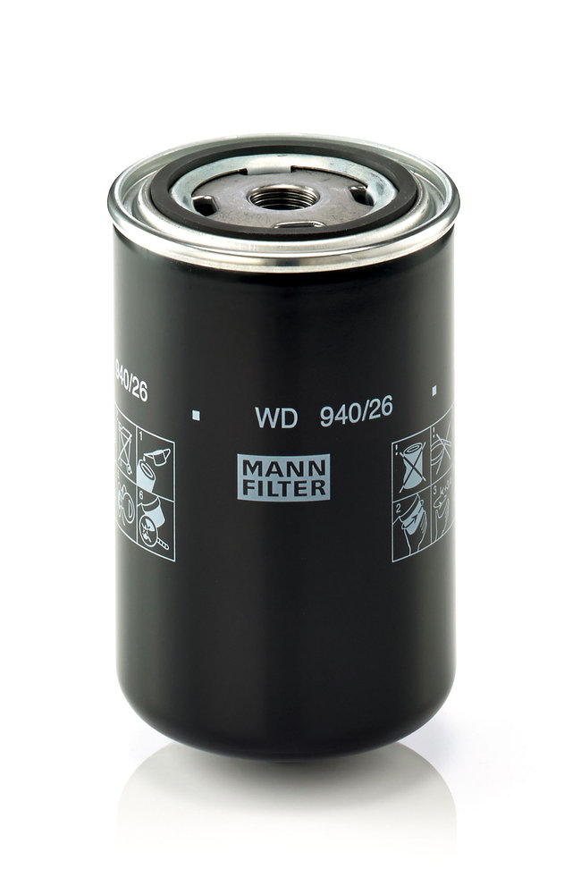 Oil Filter - WD 940/26 MANN-FILTER